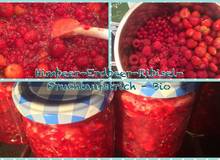 Himbeer-Erdbeer-Ribisel Bio Fruchtaufstrich