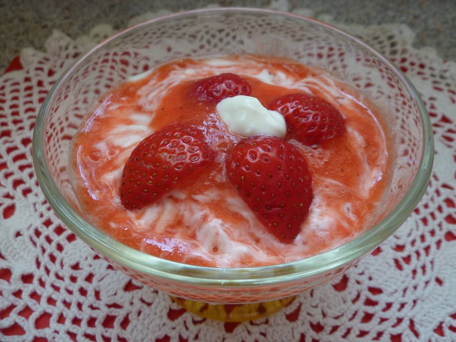 Fraises a la fraise