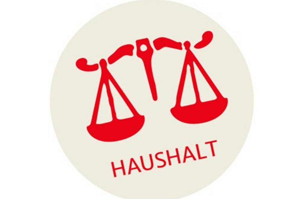 Button Haushalt Button Haushalt