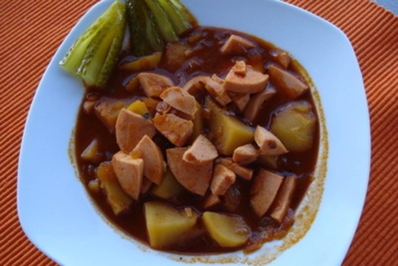 Erdäpfelgulasch Erdäpfelgulasch