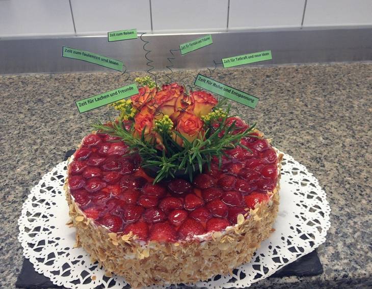 Festliche Erdbeertorte