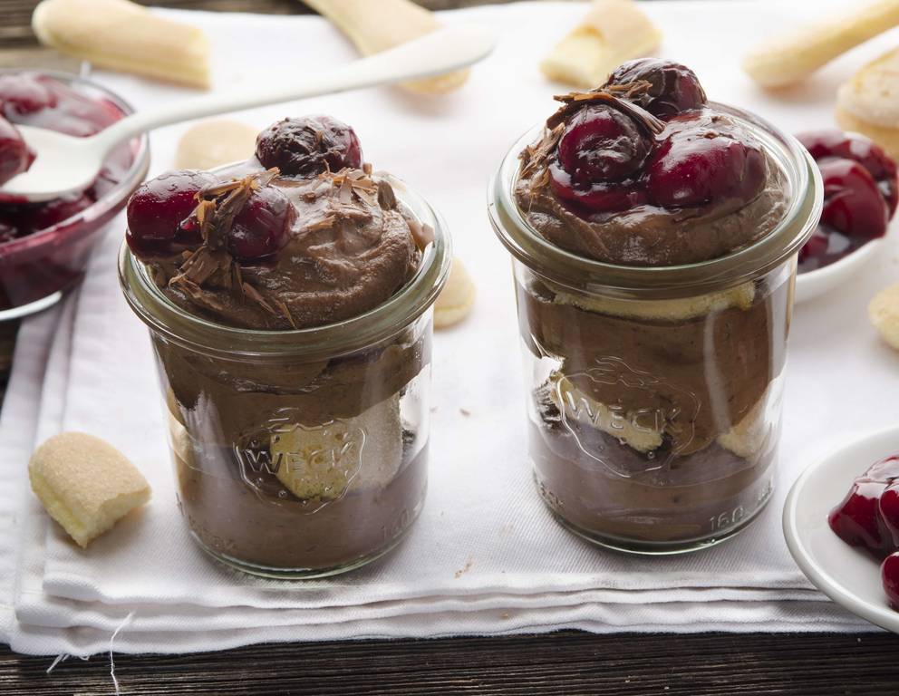 Schwarzwälder Tiramisu ohne Ei Schwarzwälder Tiramisu ohne Ei