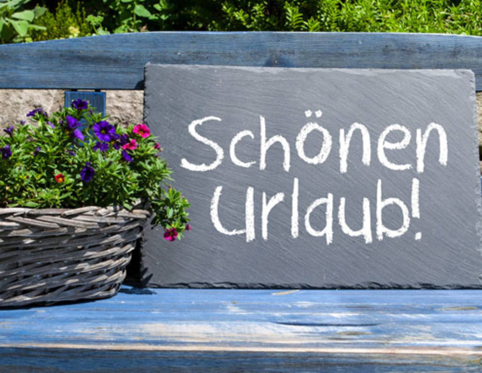 Schönen Urlaub!