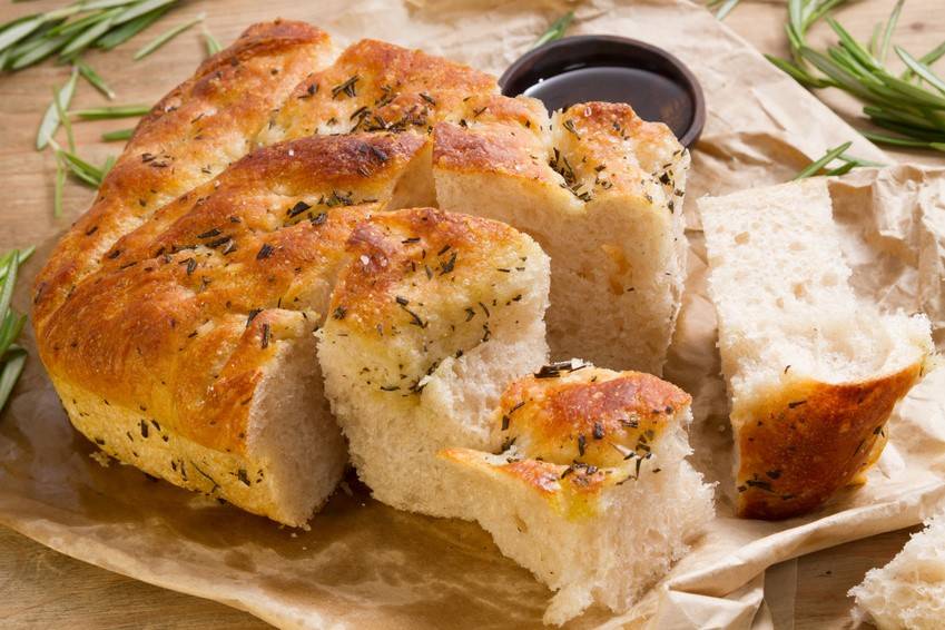 Rosmarin-Focaccia Rezept