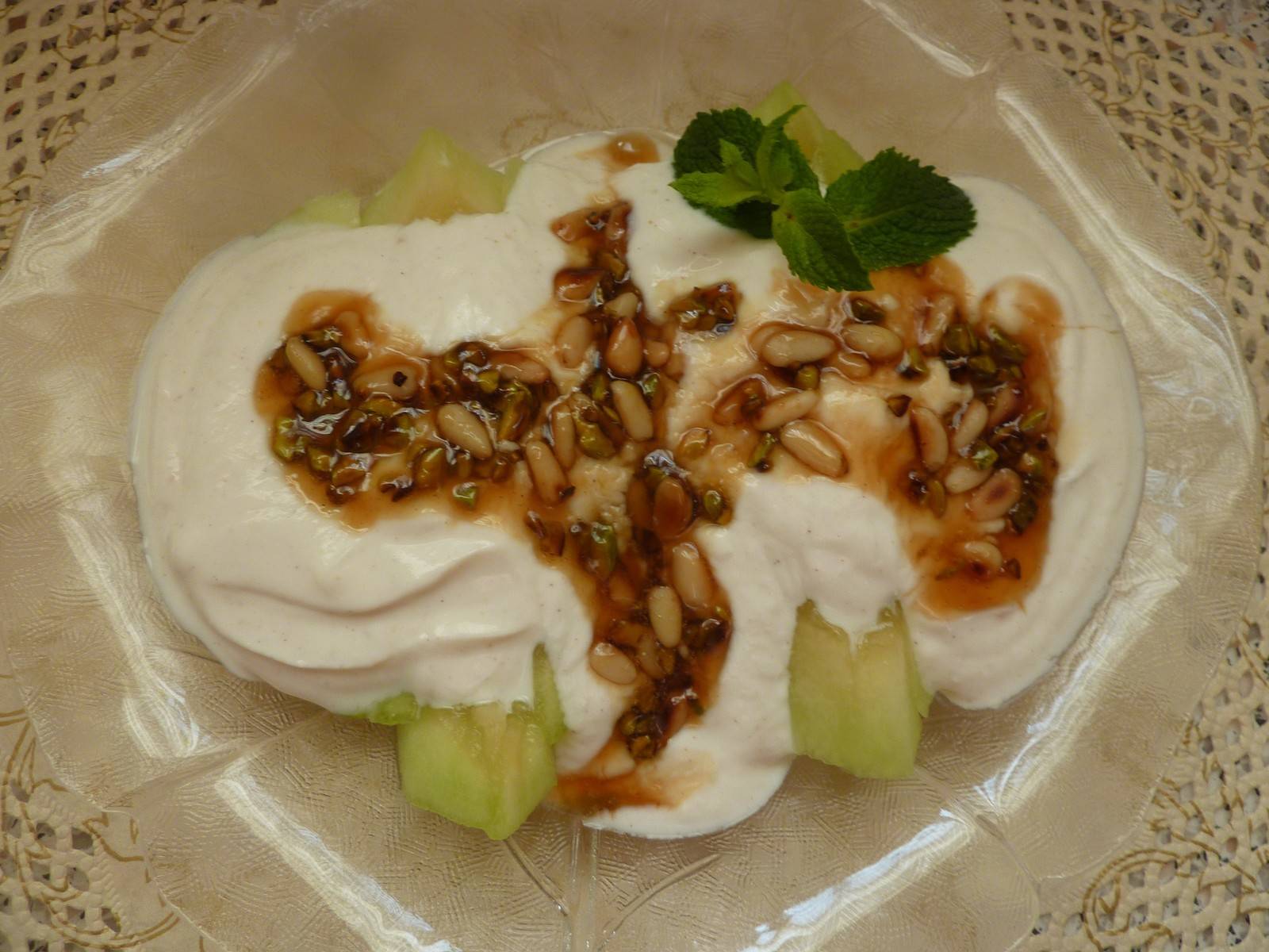 Griechisches Joghurt-Dessert