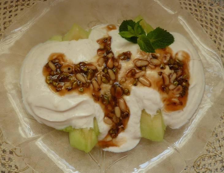 Griechisches Joghurt-Dessert Griechisches Joghurt-Dessert