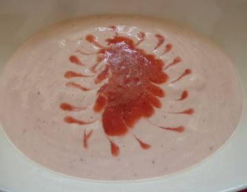 Erdbeercreme mit Joghurt