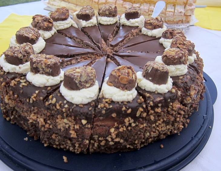 Schokolade-Nuss-Torte