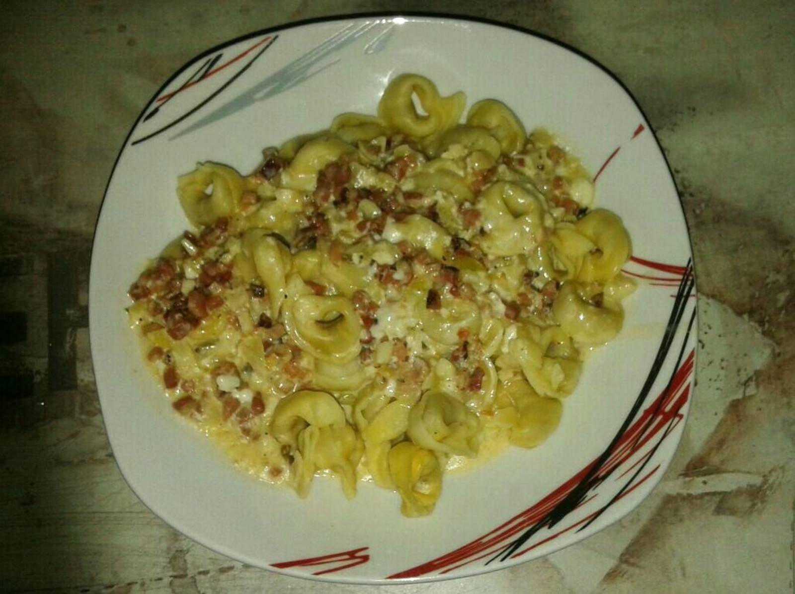 Tortellini Carbonara