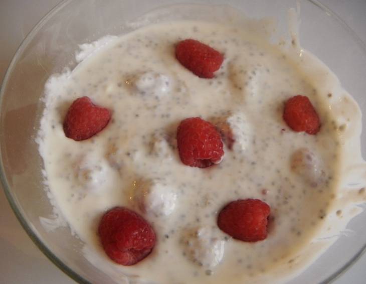 Chia-Himbeer-Joghurt