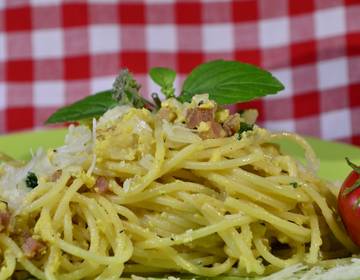 Spaghetti Carbonara ohne Schlagobers Spaghetti Carbonara ohne Schlagobers