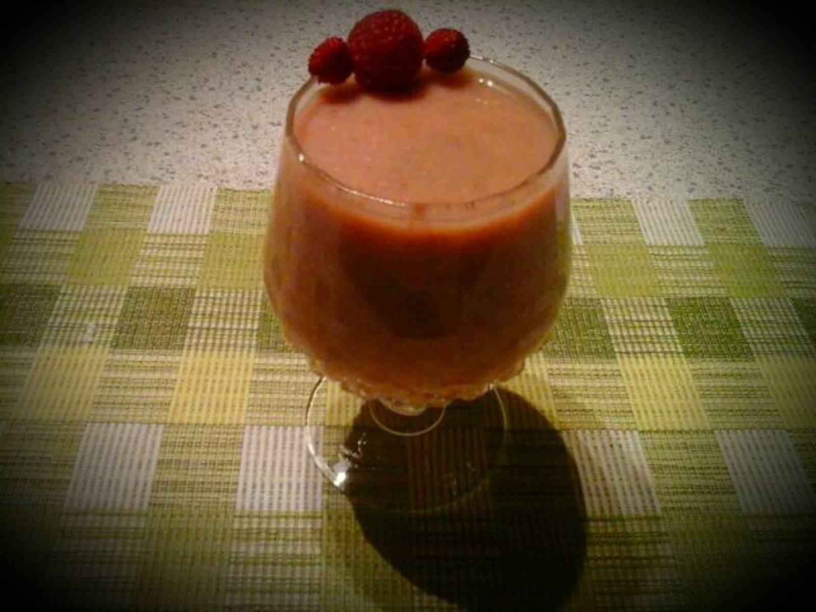 Himbeer-Mandel Smoothie