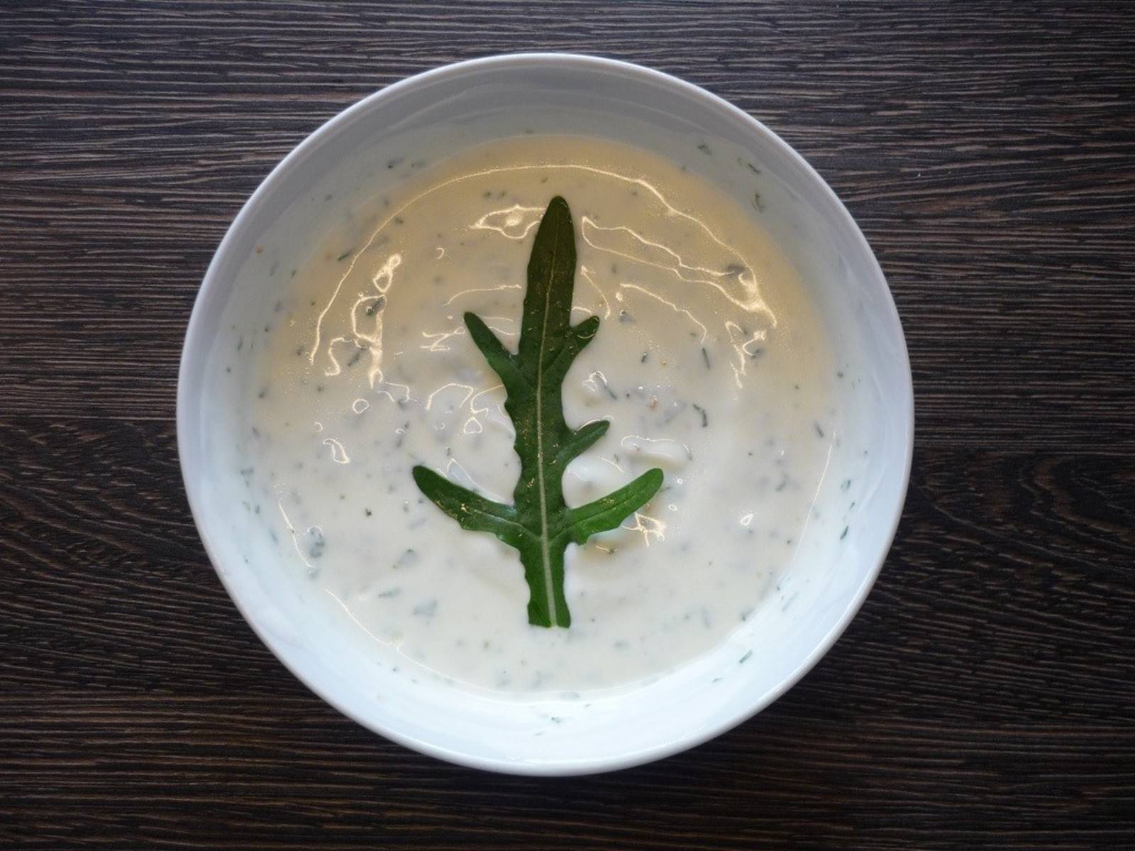 Joghurt Dip mit Rucola Rezept - ichkoche.de