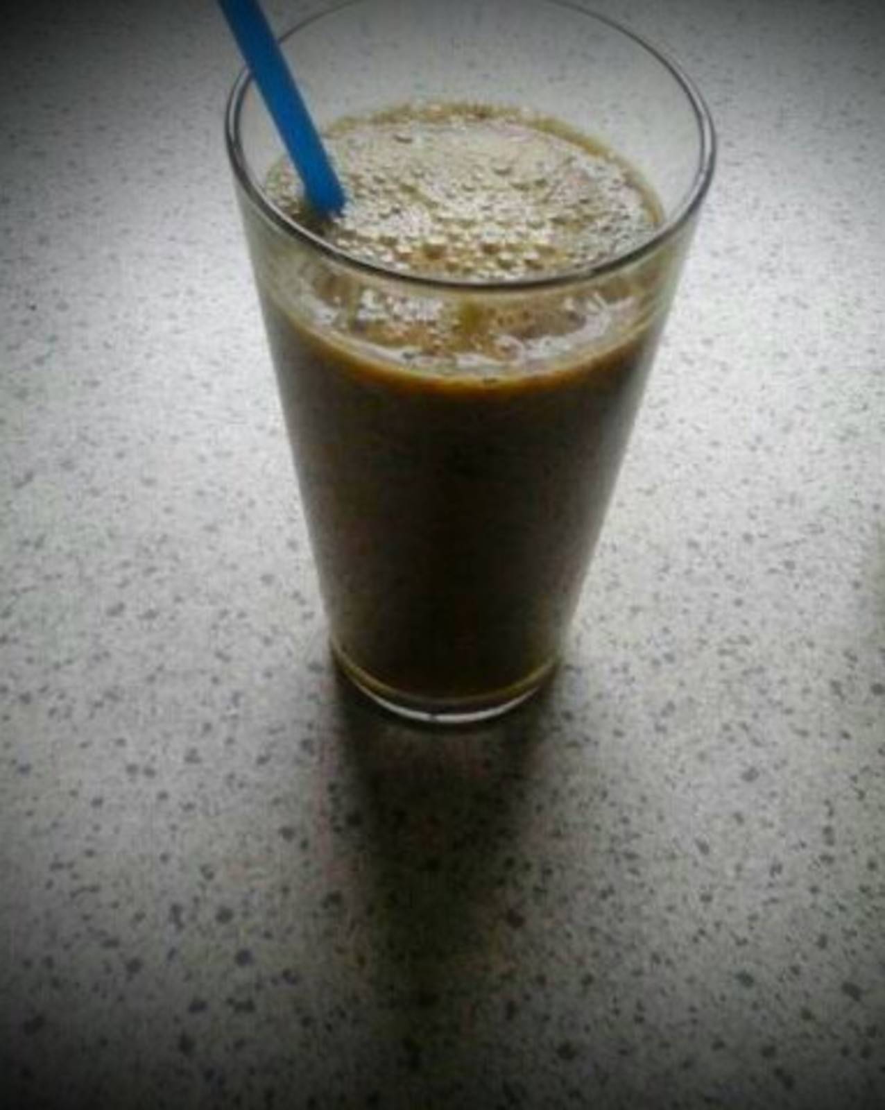 Pflücksalat-Pfirsich-Smoothie