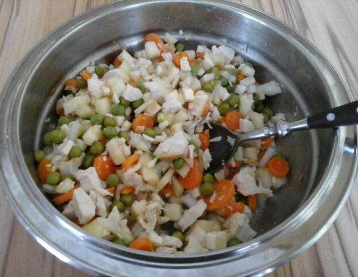 Hühnersalat nach Oma's Art Hühnersalat nach Oma's Art