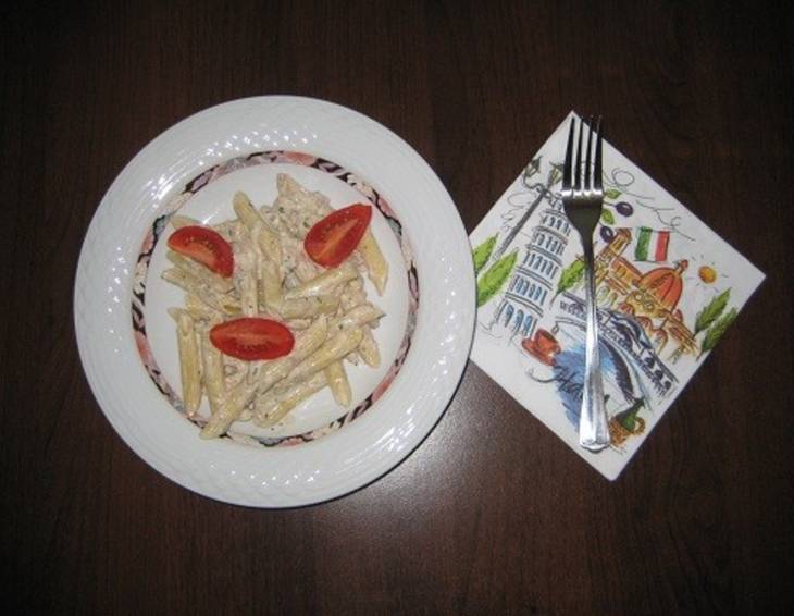 Penne al tonno e limone Penne al tonno e limone