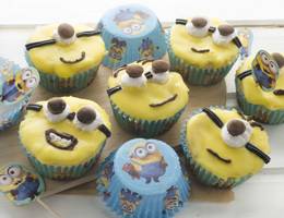 Minions Bananen-Cupcakes Minions Bananen-Cupcakes