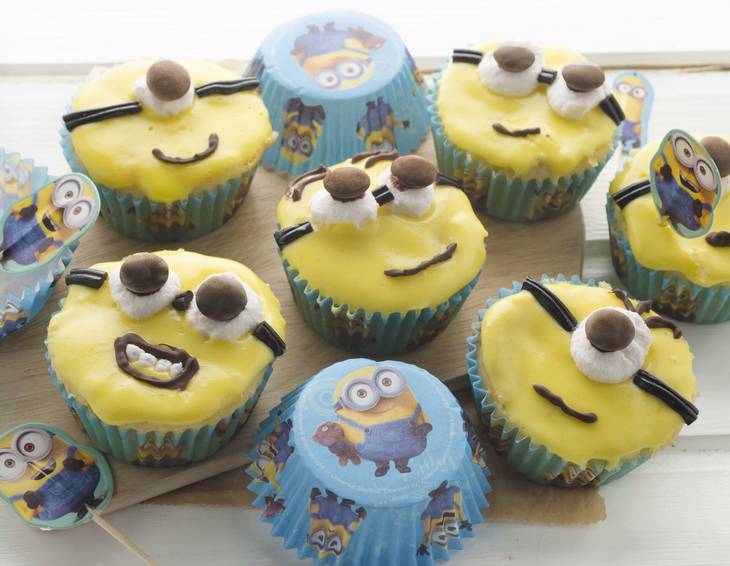 Minions Bananen-Cupcakes