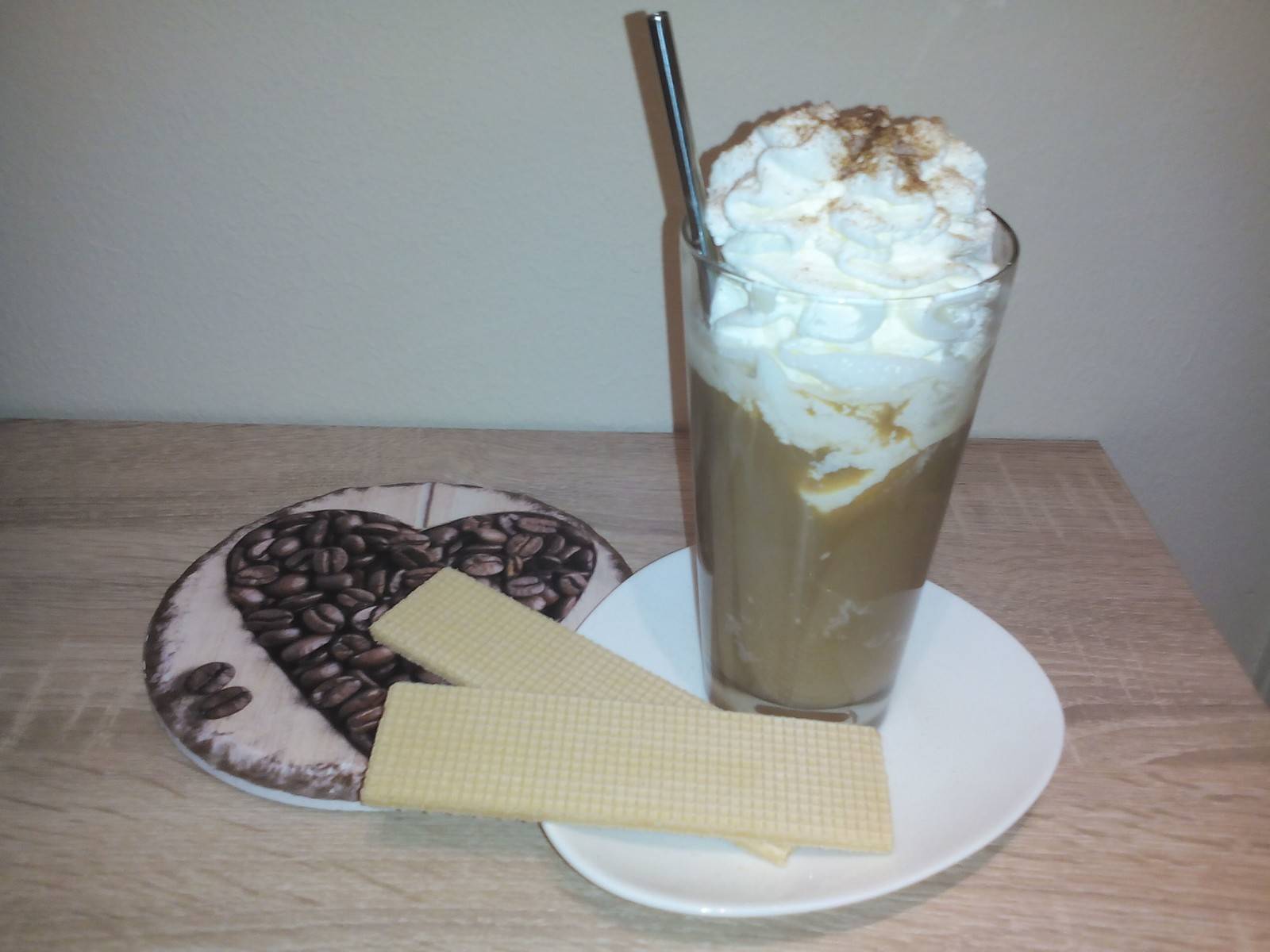 Erfrischender Eiskaffee