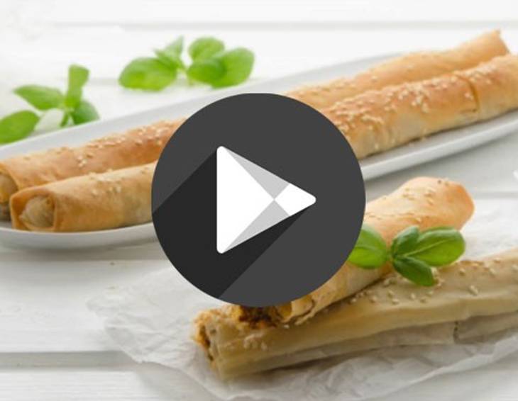 Video - Tomaten-Parmesan-Röllchen