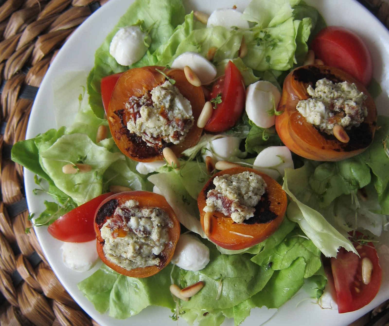 Ricotta-Marillen-Salat