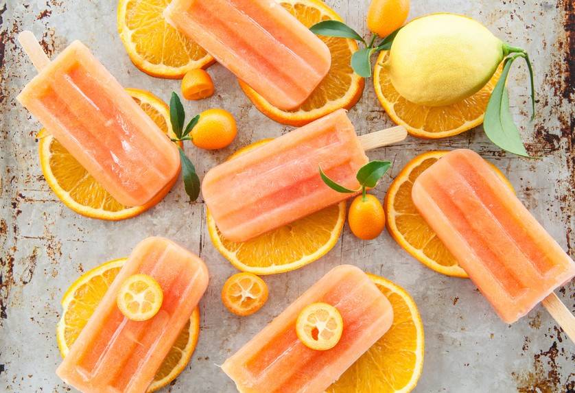 Orangeneis am Stiel Rezept