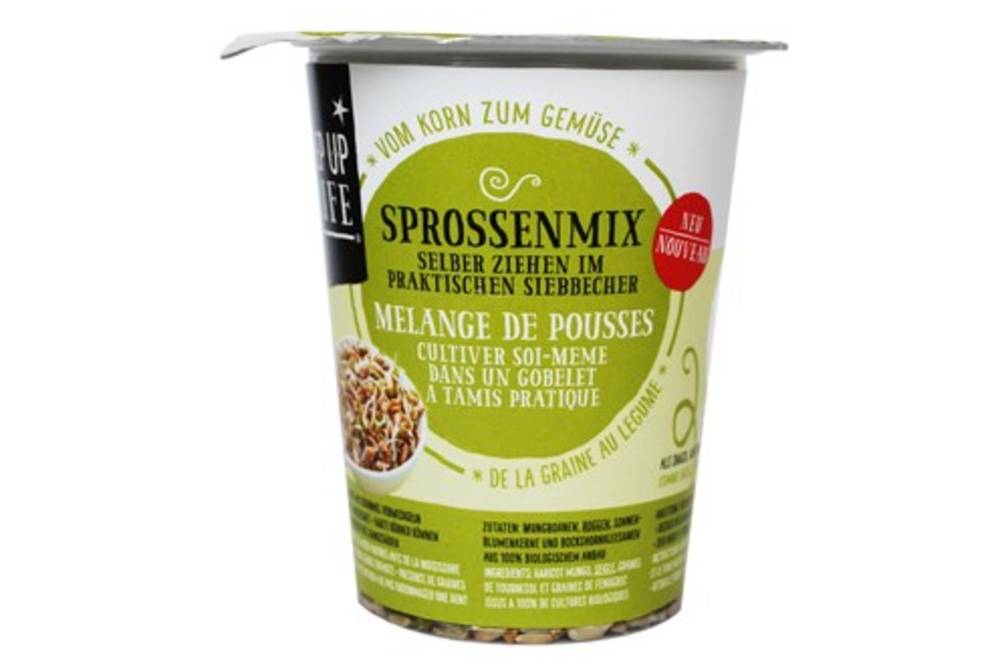 Gewinnen Sie 1 von 10 Sprossenbechern! Gewinnen Sie 1 von 10 Sprossenbechern!