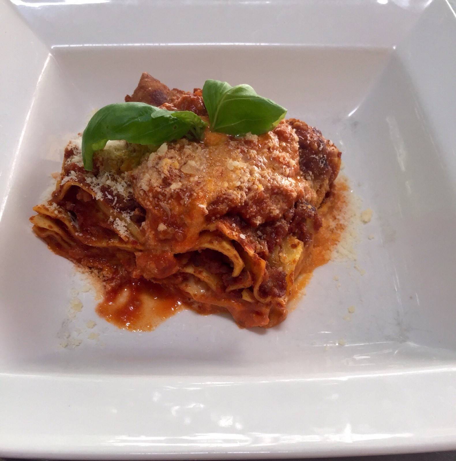 Lasagne (Gemüse und Fleisch)