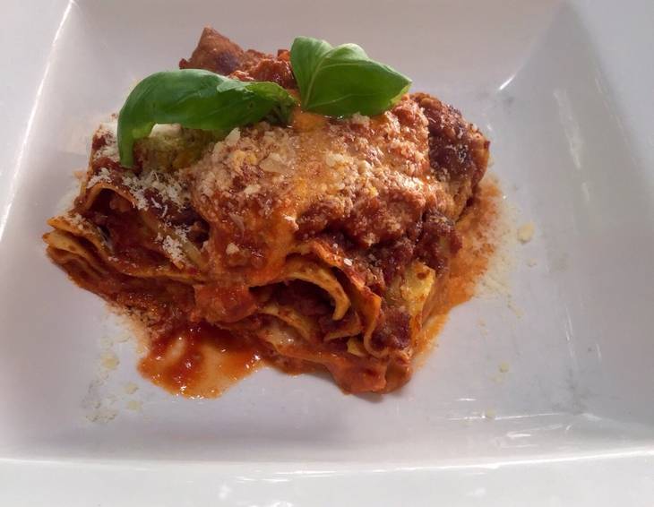 Lasagne (Gemüse und Fleisch) Lasagne (Gemüse und Fleisch)