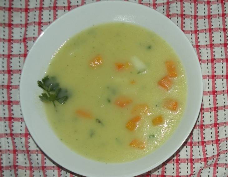 Kohlrabi-Karotten-Cremesuppe