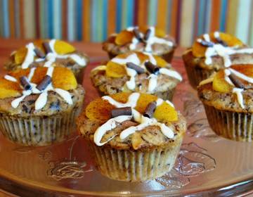 Marillen-Haferflocken-Muffins