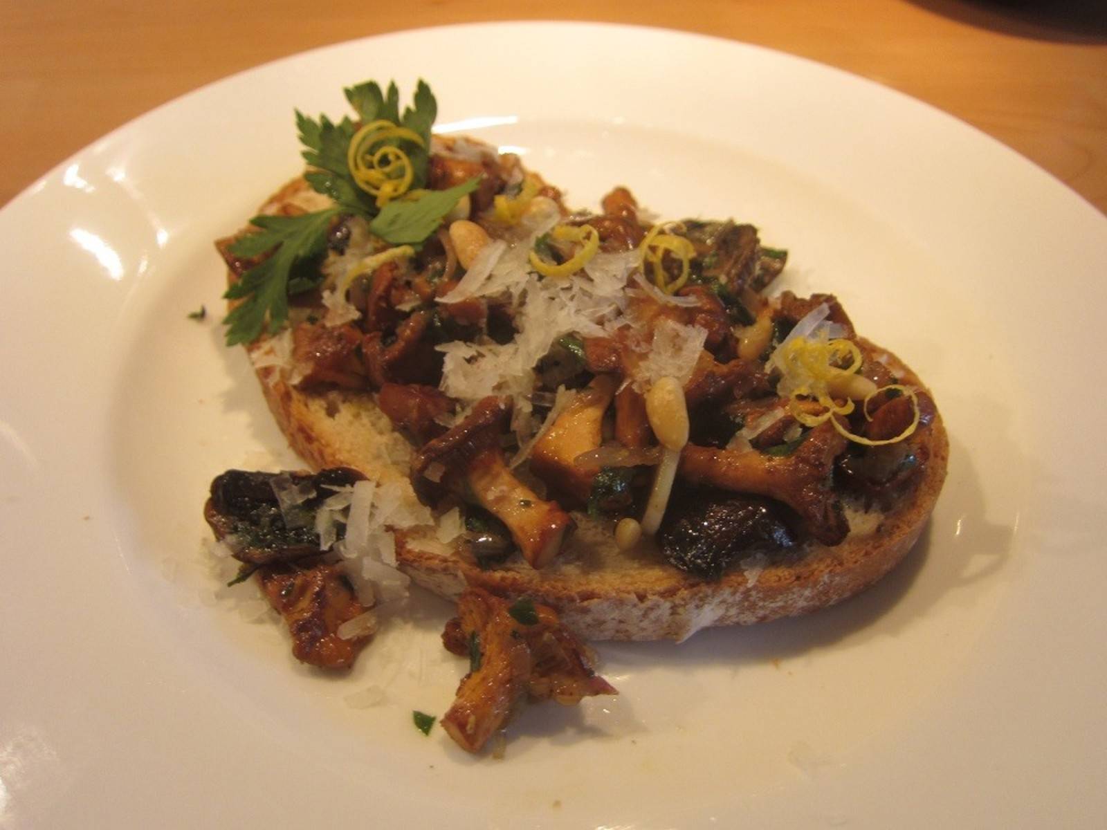 Pilz-Bruschetta