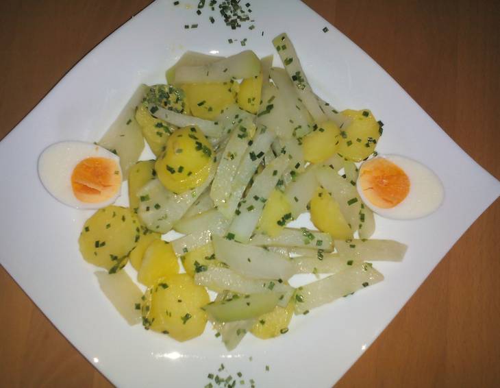 Kohlrabi-Erdäpfel-Gemüse