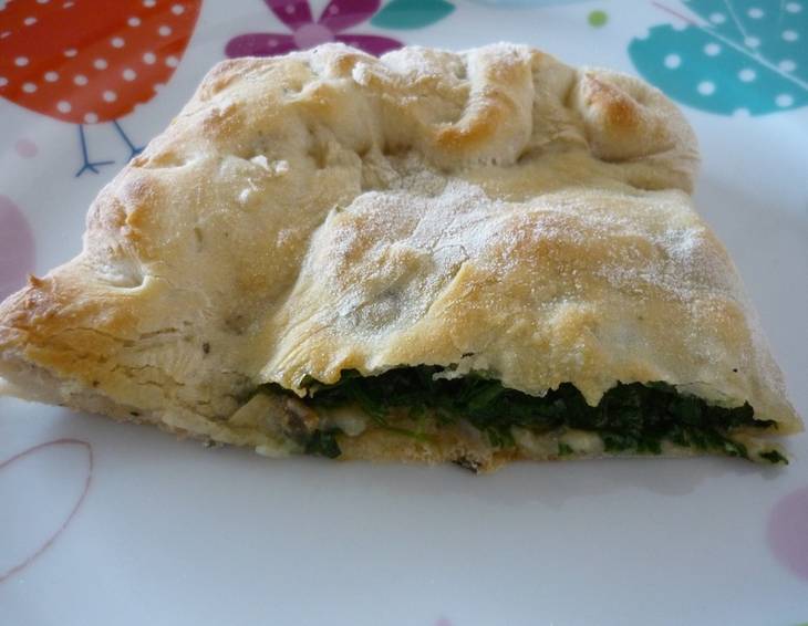 Mini-Calzone mit Mangold und Ricotta Mini-Calzone mit Mangold und Ricotta
