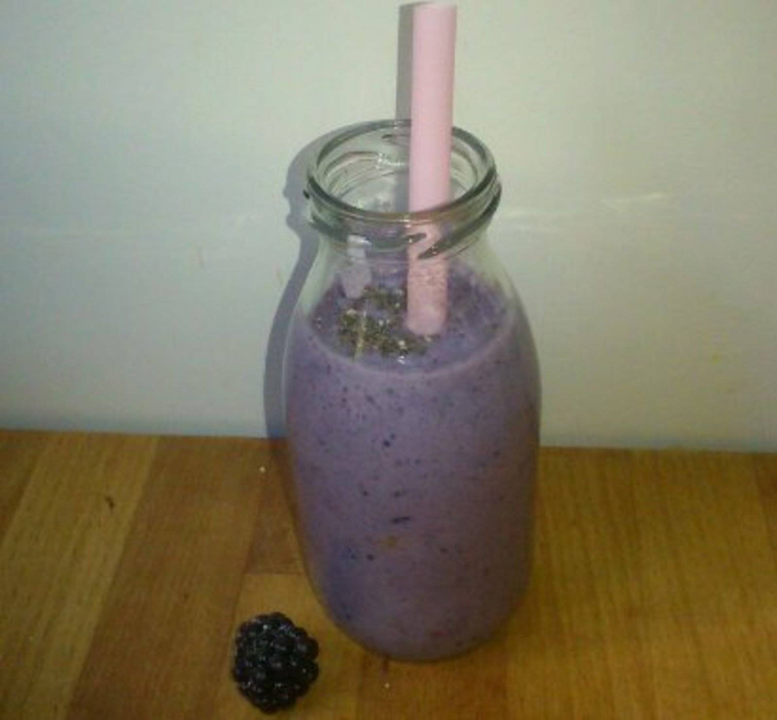 Chia-Brombeer-Shake