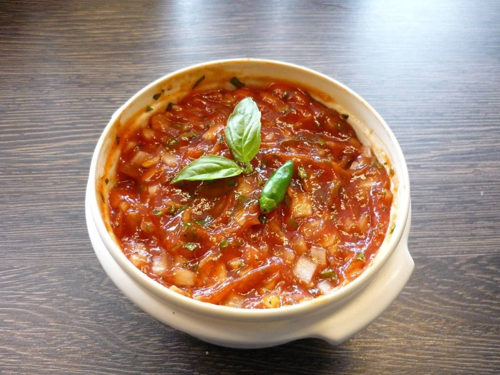 Zwiebel-Ketchup Salsa