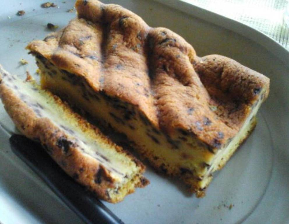 Puddingbuttercreme-Restekuchen Puddingbuttercreme-Restekuchen