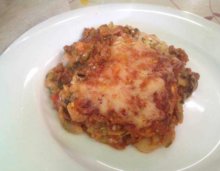 Lasagne mit extra Gemüse Lasagne mit extra Gemüse