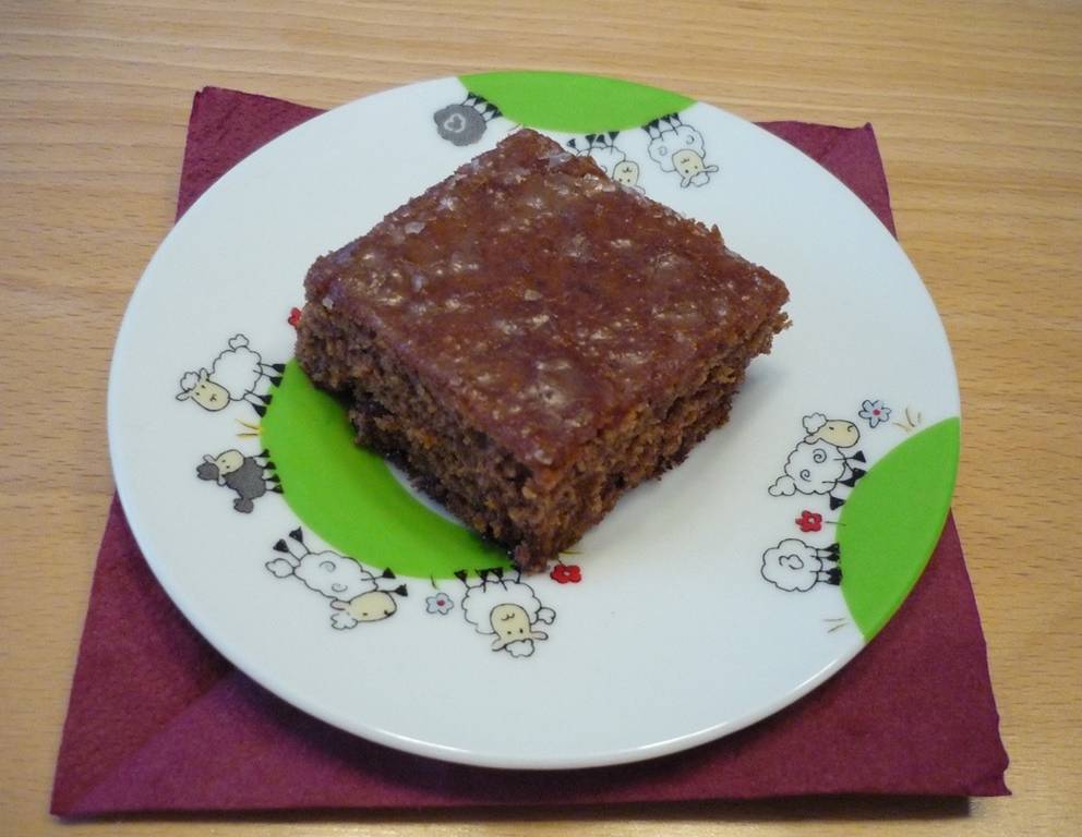 Schokoladeblechkuchen mit Rum Schokoladeblechkuchen mit Rum