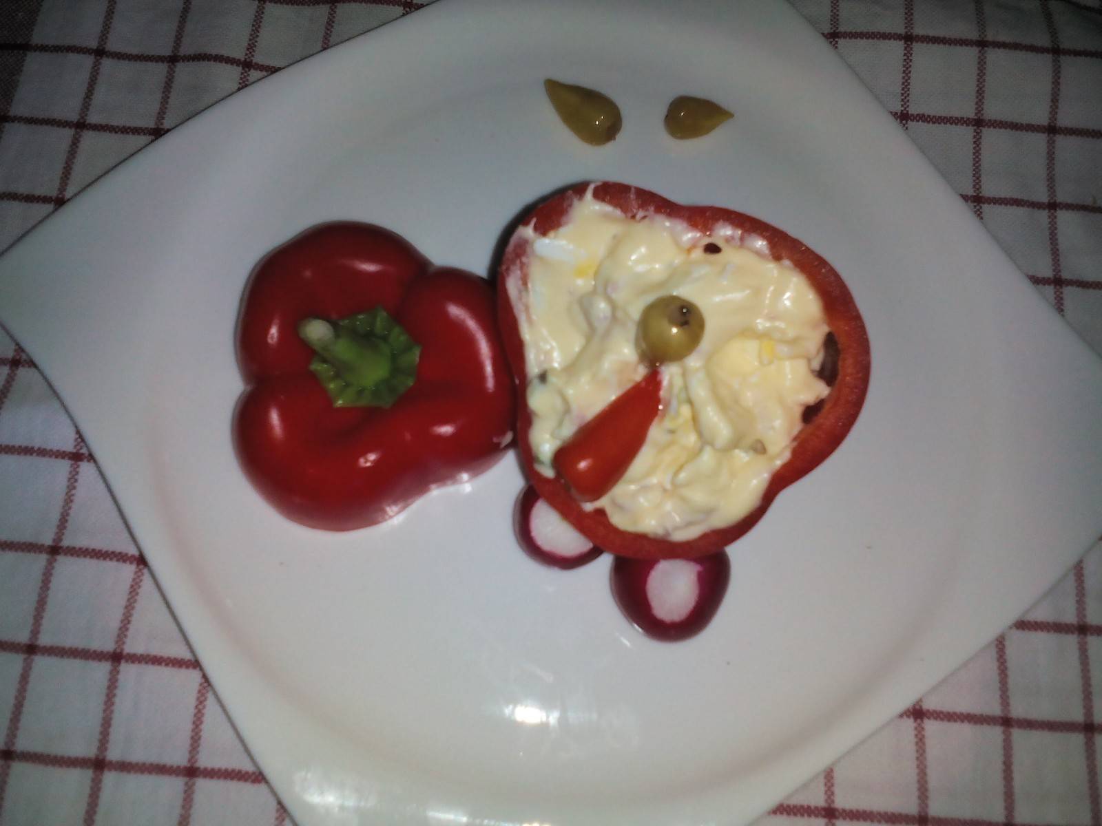 Curry-Ei-Salat