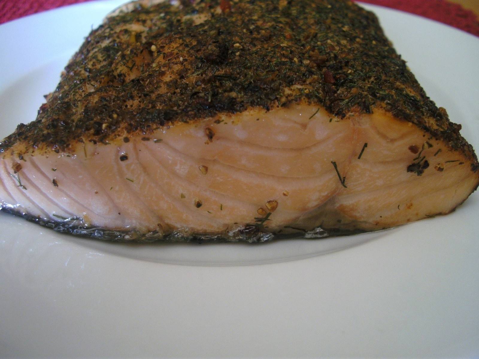 Graved Lachs überbacken