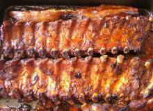 Marinierte, gebratene Spareribs Marinierte, gebratene Spareribs