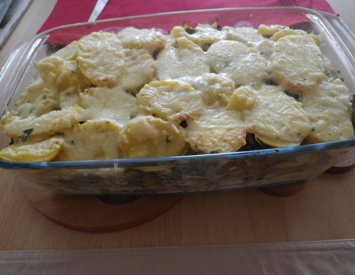 Erdäpfel-Lasagne Erdäpfel-Lasagne
