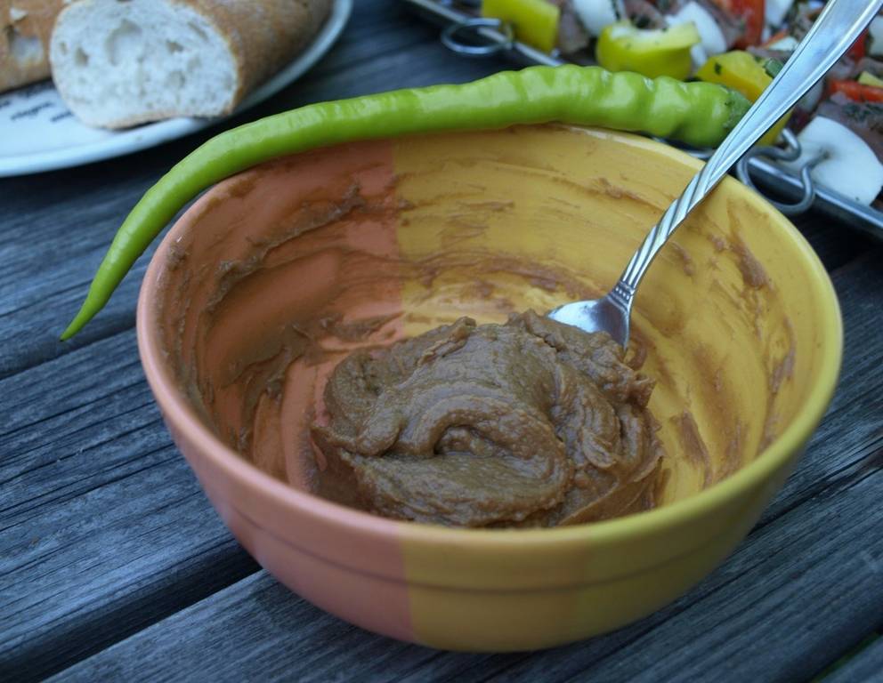 Schnelle Erdnussgrillsauce Schnelle Erdnussgrillsauce