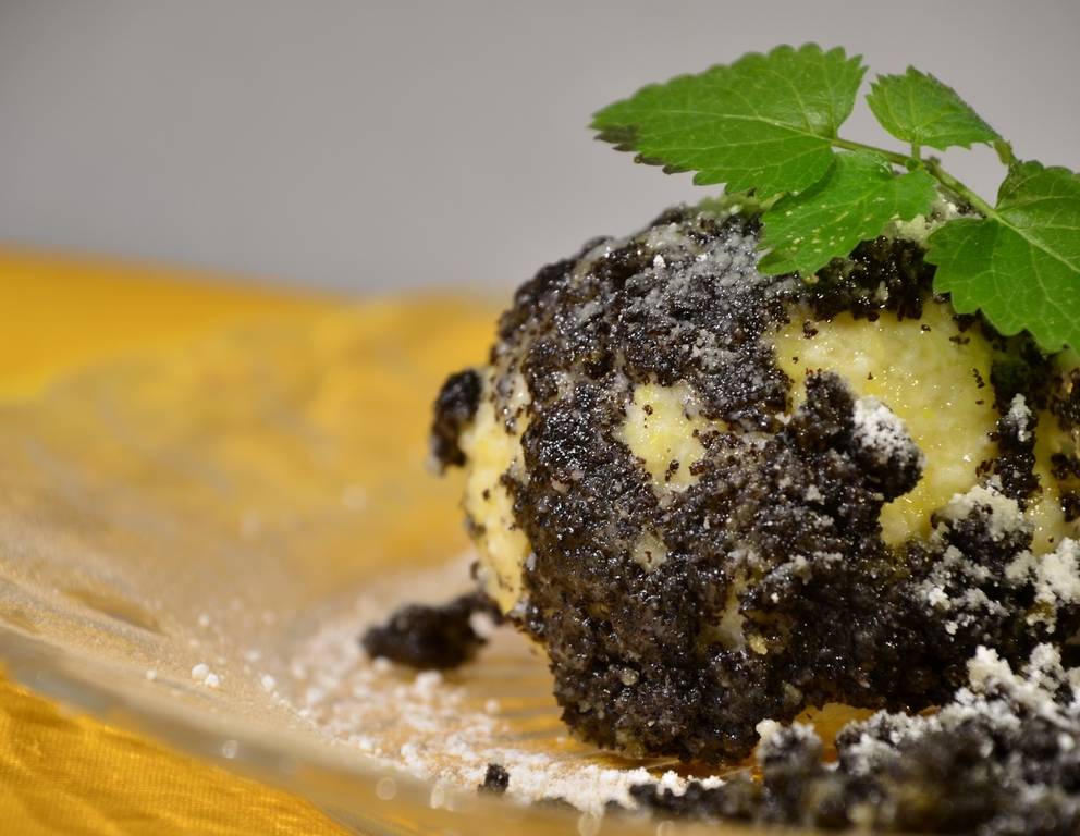 Mohntopfenknödel Mohntopfenknödel