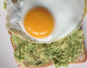 Avocado-Vollkorntoast Avocado-Vollkorntoast