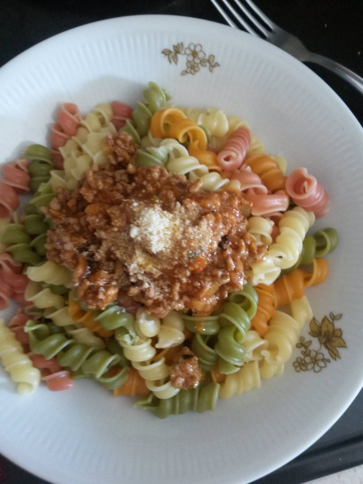 Nudeln Bolognese