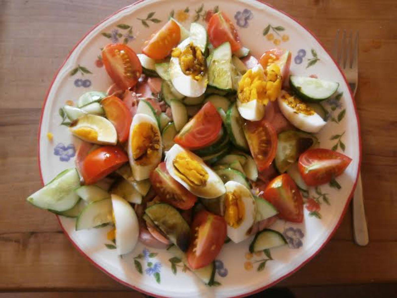 Salat für heiße Tage