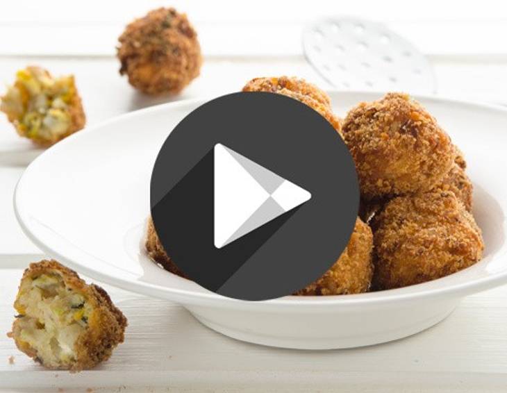 Video - Zucchini-Feta-Bällchen