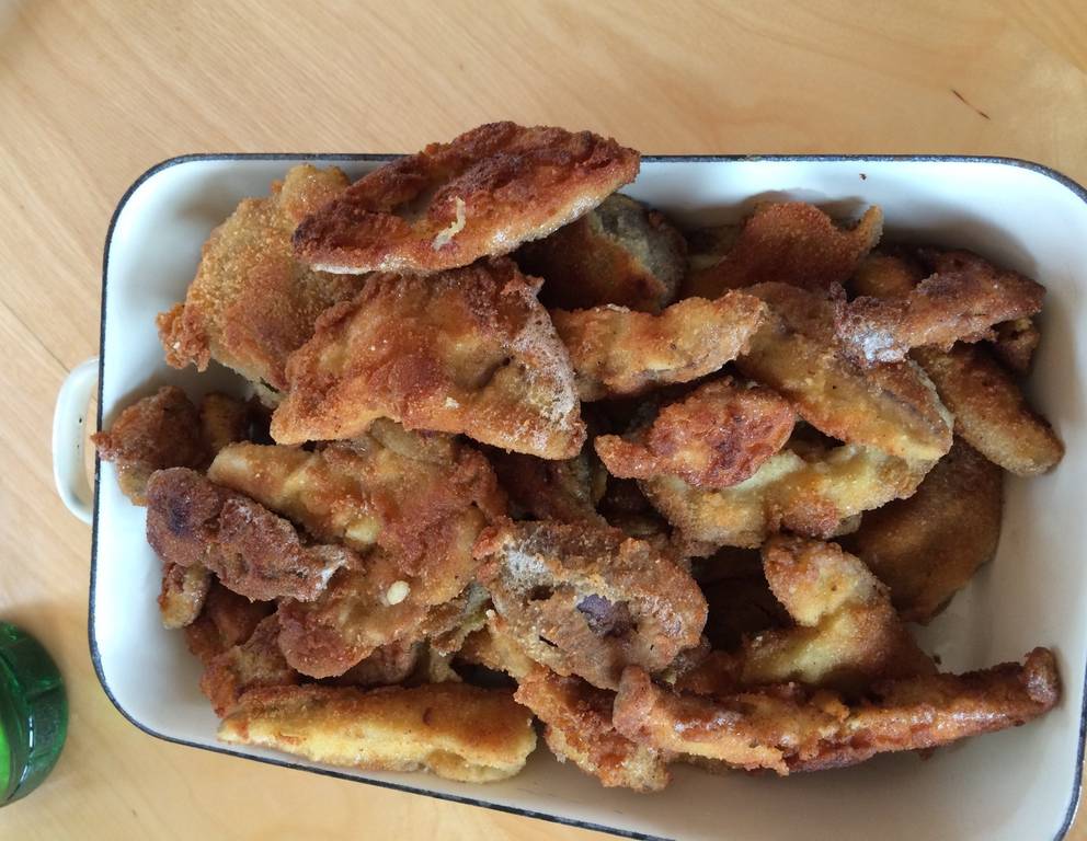 Panierte Steinpilze Panierte Steinpilze